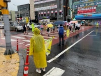 바르게살기운동아라동위원회, 어린이 등굣길 교통안전 캠페인 전개
