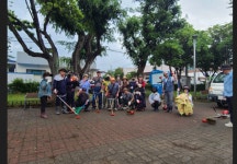 일도2동 장애인지원협의회, 42호 어린이공원 풀베기 행사 진행