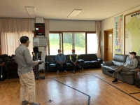 봉개동, 경로당 4.3희생자 보상금 신청 안내 및 홍보