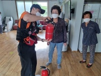 애월119센터, 경로당 어르신 대상 소방안전 교육