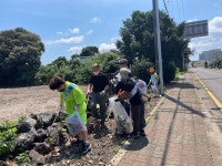 서귀포시-수산초 학생들, 3.6km 걸으며 우.수.해가 함께하는 플로깅 진행