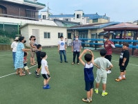 천지동체육회, 어린이풋살교실 개강
