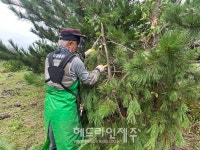 제주자연문화재돌봄센터, 수산동굴에서 문화재 돌봄 활동