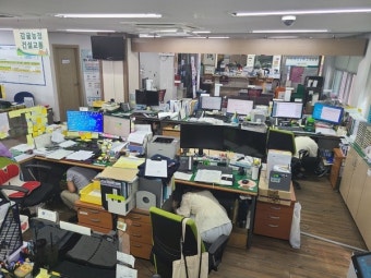 서홍동, 지진안전주간 운영에 따른 대피훈련 실시
