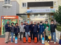 봉개동주민자치위원회, 클린하우스 정비 및 방역실시