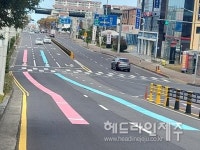 제주, 한라대 입구 교차로 교통사고 예방 개선사업 마무리