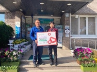 바르게살기운동영천동위원회,  영천동주민센터에 이웃사랑 성금 전달