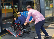 제주도 저상버스 장애인 이동권, 정류장 시설개선 필요