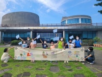 제주 해녀박물관, 깃발학교 빗창반 프로그램 총화 어린이 작품 전시