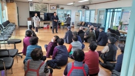 고광수 화북동장, 거로 ⁃ 화남경로당 방문 애로사항 청취