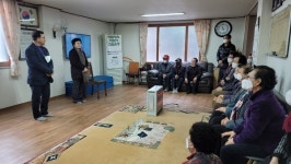 고광수 화북동장, 경로당 난방비 문제 등 운영상황 점검