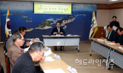 강병삼 제주시장, 추자도 방문 주민과 대화...묵리항 체계적 개발
