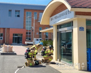 제주서부소방서, 가축분뇨공공처리장 대상 합동 소방훈련 실시
