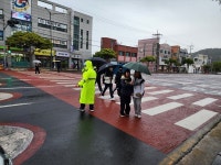 새마을지도자삼양동협의회 어린이 안전 등교를 위한 교통안전 봉사