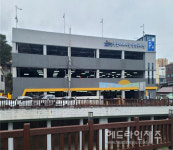 동문재래시장 복층화 공영주차장 증축 완료...124면 조성