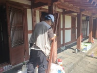 제주역사문화재돌봄센터, 신촌향사 도배