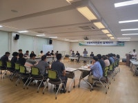 중문동주민자치위원회 7월 정기회의 개최