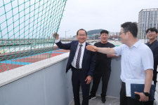 강병삼 제주시장, 탑동광장.테마거리 시설물 관리실태 점검