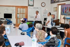 강병삼 제주시장, 폭염 피해 예방 무더위 쉼터 현장 점검