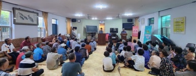 송산동 보목노인회, 8월 월례회의 개최