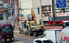 꽉 막힌 서문로...한천 정비사업, 대책없는 공사 강행 논란
