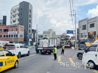 꽉 막힌 서문로...한천 정비사업, 대책없는 공사 강행 논란