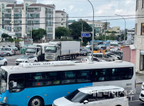 꽉 막힌 서문로...한천 정비사업, 대책없는 공사 강행 논란