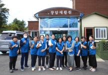 제주시청소속 무한사랑봉사회 봉사활동 참여