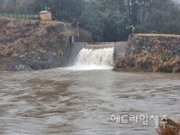 기능 약화 제주 한천 제2저류지, 수문 폭 10m→18m로 확대