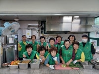 삼양동새마을부녀회, 제주시노인복지회관 급식봉사