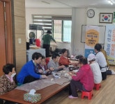 서귀포시 남성마을 노인회, 상애떡 만들기 프로그램 실시