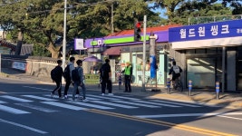 바르게살기운동용담1동위원회, 교통질서 계도 봉사활동 전개