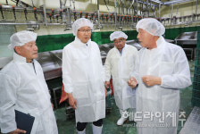 강병삼 제주시장, 한라육계영농조합법인 운영상황 점검