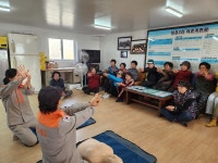 남원119센터, 남원의용소방대 태흥3리 해녀 응급처치 교육