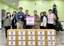 제주의료원, 동부종합사회복지관에 여성 위생용품 후원