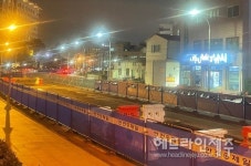 열달째 도로통제 탑동로, 알고보니 착공조차 못했다...왜?