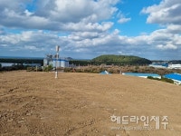 제주 한림읍 지역 서부매립장 최종 복토공사 마무리