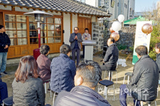 제주시 성안올레 도보 여행객  꼬닥꼬닥 쉼터 개소