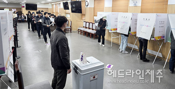 2022 대통령 선거, 전국 사전투표율 20.41%…지역별 차이 두드러져