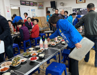 임기숙 후보, 영암사-영평하동 식사나눔 봉사 참여