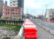 한천 정비공사, 7일부터 차량 통제 시작...커지는 교통대란 우려