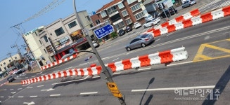 [종합] 제주, 한천 복개구간 도로 전면통제...30년만에 철거한다