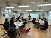 제주시자원봉사센터, 신창중학교 학생 대상 찾아가는 자원봉사 교육 워크숍 운영