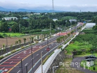 제주시 봉개교차로~아봉로 도시계획도로 개통