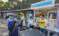 배달도 안전이 우선...제주 이동노동자 안전 캠페인 전개