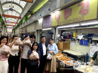 서귀포의료원, 매일올레시장서 골목상권 기(氣)살리기캠페인 진행