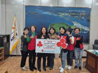 성산포숨비로타리클럽, 성산읍사무소에 고추장 200kg 전달