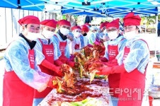동일모터스, 제주 어려운 이웃에 사랑의 김장김치 전달