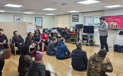 제주서부경찰서, 고령자 무단횡단 사고 예방 교통안전교육 실시