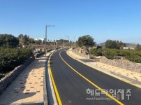 제주대병원 후문방향 출입구~애조로 연결 도로 개통
